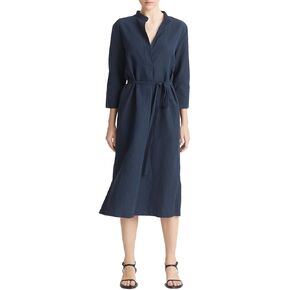 Vince Women's Band Collar Pullover Dress