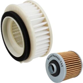 Road Passion Air Filter & Oil Filter for Yamaha XVS650 V-Star 650 Midnight Custom 2006-2010/ XVS650A V-Star 650 Classic 1998-2010