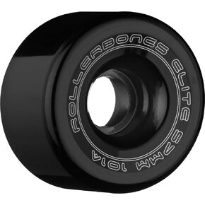 Art Elite 57mm 101A Black Competition Roller Skate Wheels 8 pk