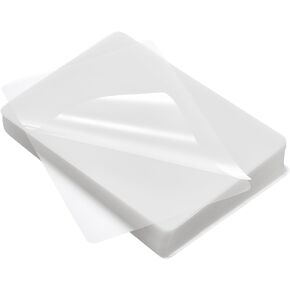 PATIKIL Thermal Laminating Pouches, 100 Pcs Transparent Laminating Sheets 5 Mil 3.8"x2.6 Laminator Pouches for Laminator Machine, Card, Photo Protect, DIY
