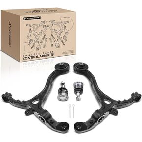 A-Premium Set of 4, Lower Control Arm, Lower Ball Joint Compatible with Honda Accord 2008-2012, Acura TSX 2009-2014
