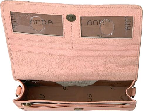 Anna by Anuschka Women's Hand-Painted Leather Two Fold Wallet on a String in Saudi Arabia