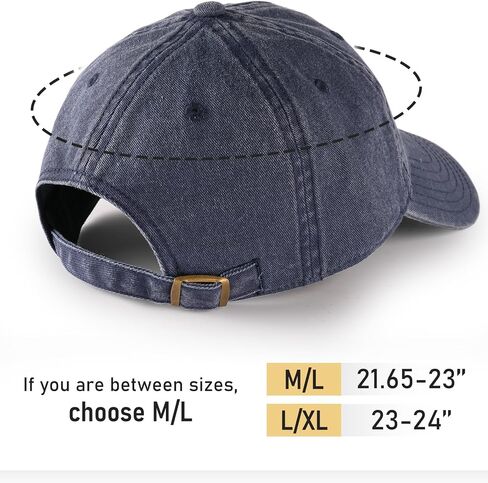 FURTALK Unisex Vintage Cotton Washed Distressed Baseball Caps Unstructured Low Profile Adjustable Dad Hat in Saudi Arabia