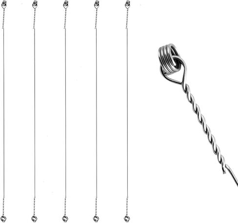 5 pcs Cheese Slicer Replacement Wires for Block Cheese Cutting & Slicing, 4.9 inches Long-Compatible with 5 inches Cheese Slicer & Cutter (5 inches 5pcs) in Saudi Arabia