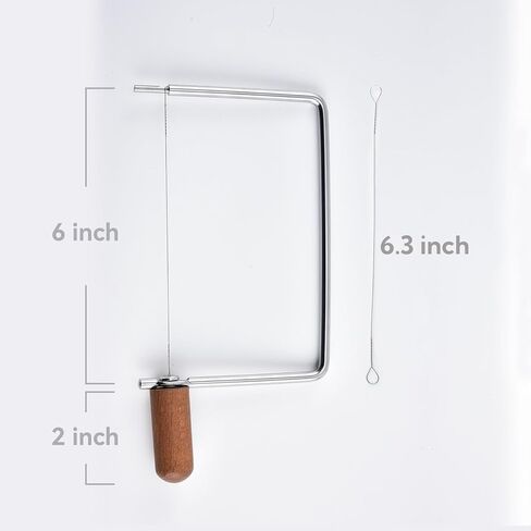 5 pcs Cheese Slicer Replacement Wires for Block Cheese Cutting & Slicing, 4.9 inches Long-Compatible with 5 inches Cheese Slicer & Cutter (5 inches 5pcs) in Saudi Arabia