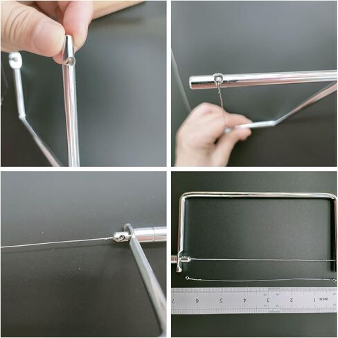 5 pcs Cheese Slicer Replacement Wires for Block Cheese Cutting & Slicing, 4.9 inches Long-Compatible with 5 inches Cheese Slicer & Cutter (5 inches 5pcs) in Saudi Arabia