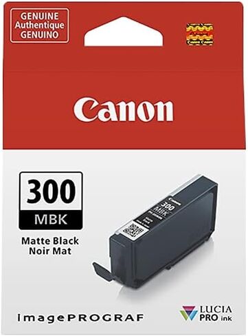 Canon PFI-300 Lucia PRO Ink, Matte Black, Compatible to imagePROGRAF PRO-300 Printer, Standard (4192C002) in Saudi Arabia