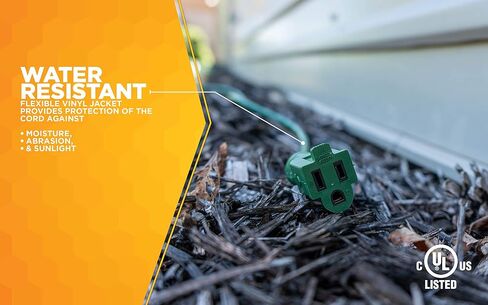 Woods 385 0385 SJTW Yard Master Deck Extension Cord أقدام بيج، 40 قدم، قدم in Kuwait