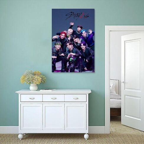 غلاف ألبوم الموسيقى NaSsui ملصق ضال للأطفال مجموعة الأولاد الكوريين جدار الفن الديكور قماش ملصق غرفة نوم الفن غير المؤطرة 12 × 18 بوصة (30 × 45 سم) in Kuwait