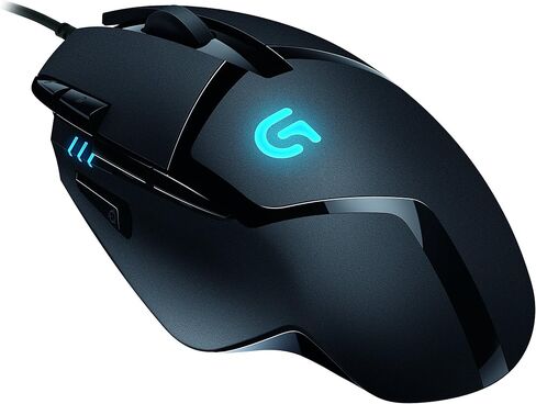 لوجيتك G402 ماوس الألعاب الضوئية هايبريون فيوري USB 8 أزرار، 910-004067 (أزرار هايبريون فيوري USB 8) (متجدد) in Kuwait