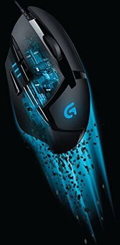 لوجيتك G402 ماوس الألعاب الضوئية هايبريون فيوري USB 8 أزرار، 910-004067 (أزرار هايبريون فيوري USB 8) (متجدد) in Kuwait