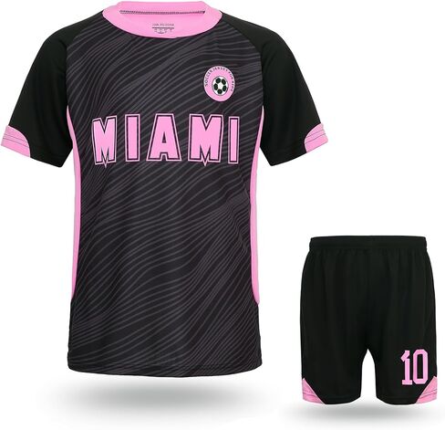 Soccer Jerseys for Kids Boys Girls Youth for Sport Football Training Uniform Soccer Fans Shirt Gift Kit Set in Saudi Arabia