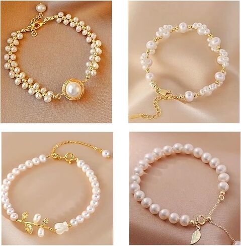 1200 قطعة 15 لونًا متدرجًا من اللؤلؤ الصناعي وخرز لؤلؤ ABS ناعم وخرز قوس قزح لصنع المجوهرات بنفسك أقراط وقلائد وأساور (قطر 6 مم) in Kuwait