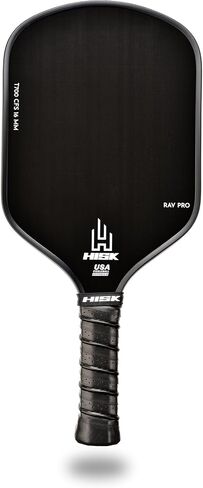 مجداف RAV PRO Pickleball - نهاية عالية 16 مم من ألياف الكربون الخام اليابانية Toray T700 CFS مع ملمس خشن ممتاز، منحنى ديناميكي ايرو، معتمد من USAPA، قبضة غير قابلة للانزلاق in Saudi Arabia