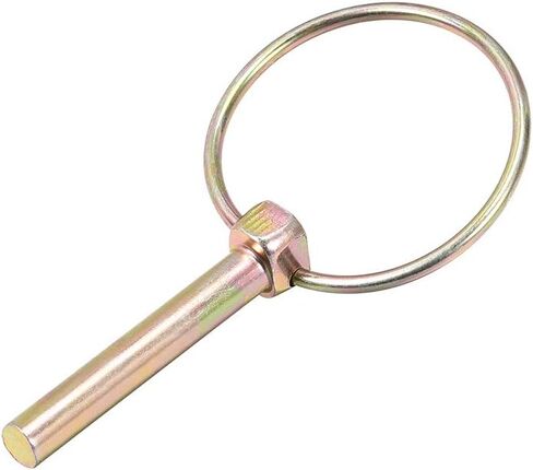 uxcell Linch Pin with Ring - 6mm x 43mm Trailer Pins Assortment Kit for Boat Kayak Canoe Trailer Tractor Trolley Horsebox 5Pcs in Saudi Arabia