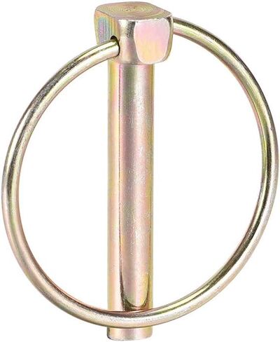 uxcell Linch Pin with Ring - 6mm x 43mm Trailer Pins Assortment Kit for Boat Kayak Canoe Trailer Tractor Trolley Horsebox 5Pcs in Saudi Arabia