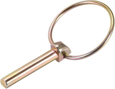 uxcell Linch Pin with Ring - 6mm x 43mm Trailer Pins Assortment Kit for Boat Kayak Canoe Trailer Tractor Trolley Horsebox 5Pcs in Saudi Arabia