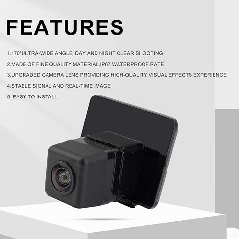 86267SG000 كاميرا احتياطية للرؤية الخلفية متوافقة مع كاميرا Subaru Forester 2014-2016 Outback Park Assist تحل محل # 86267-SG000 V63740005 in Kuwait