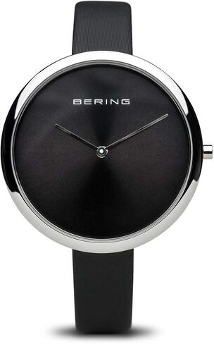 BERING Women Analog Quartz Classic Collection Watch with Satin Strap & Sapphire Crystal in Saudi Arabia