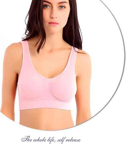 Sports Bras for Women High Support Women's Yoga Bras High Impact Plus Size Large Bust Back Perspiration Breathable in Saudi Arabia