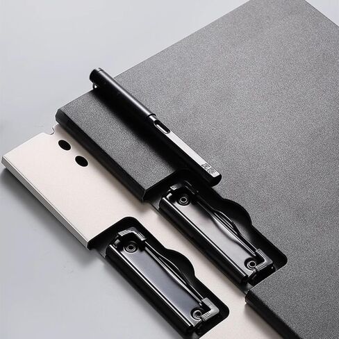 A4 Clipboard with Cover, 2 Pack Foldable Clipboards Folder Document Organiser for Business, Office, Nursing, Restaurant - Blue in Kuwait