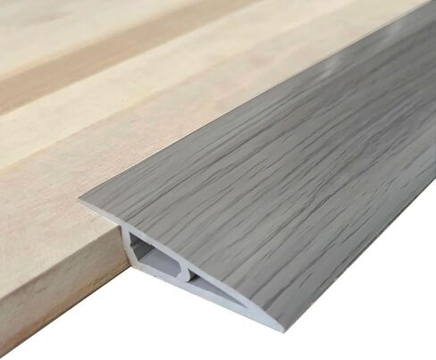 Floor-Transition-Strip Door-Threshold-Ramp 36 inch, Threshold 1/2'' ~ 3/5'', Thresholds Ramps for Doorways, Vinyl-Transition-Strip for Door/Floor (Black, 36 in) in Saudi Arabia