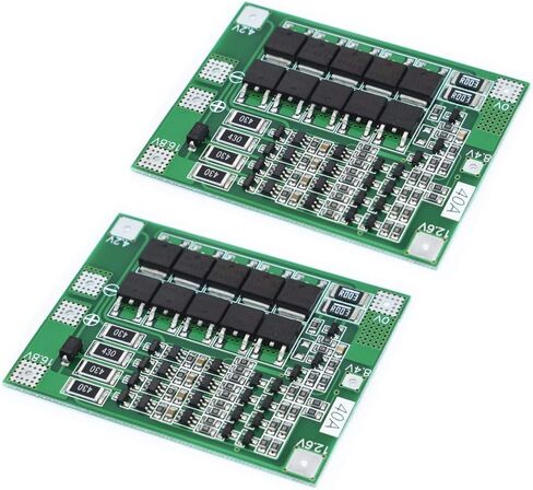 Organizer 2pcs 4S 30A 14.8V Li-ion Lithium 18650 Battery BMS Packs PCB Protection Board Balance Integrated Circuits in Saudi Arabia