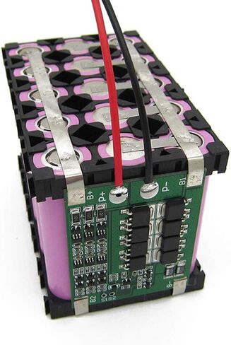 Organizer 2pcs 4S 30A 14.8V Li-ion Lithium 18650 Battery BMS Packs PCB Protection Board Balance Integrated Circuits in Saudi Arabia