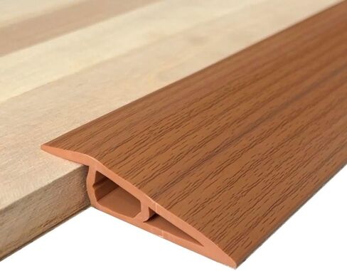 Floor-Transition-Strip Door-Threshold-Ramp 36 inch, Threshold 1/2'' ~ 3/5'', Thresholds Ramps for Doorways, Vinyl-Transition-Strip for Door/Floor (Black, 36 in) in Saudi Arabia