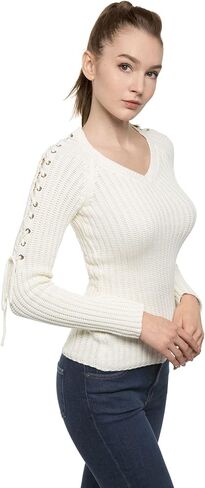 AmélieBoutik سترة نسائية من القطن برقبة على شكل حرف V ورباط على الكتف in Kuwait