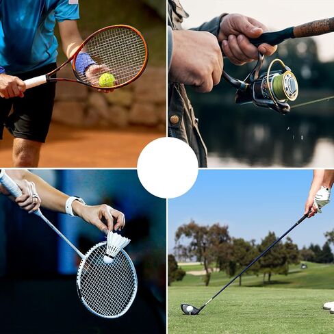 PATIKIL Tennis Racket Grip Tape, PU Overgrip Stretchy Non-Slip Absorb Sweat for Badminton Fishing Rod in Saudi Arabia