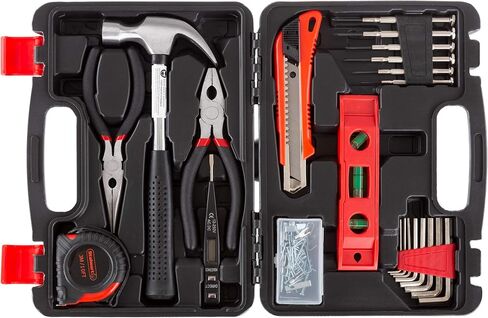 Household Hand Tools - 9-Piece Tool Set Includes Adjustable Wrench, Screwdriver, Pliers, and More - Tool Kit for the Home, Office, and Car by Stalwart in Saudi Arabia
