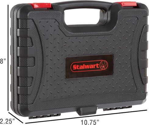 Household Hand Tools - 9-Piece Tool Set Includes Adjustable Wrench, Screwdriver, Pliers, and More - Tool Kit for the Home, Office, and Car by Stalwart in Saudi Arabia