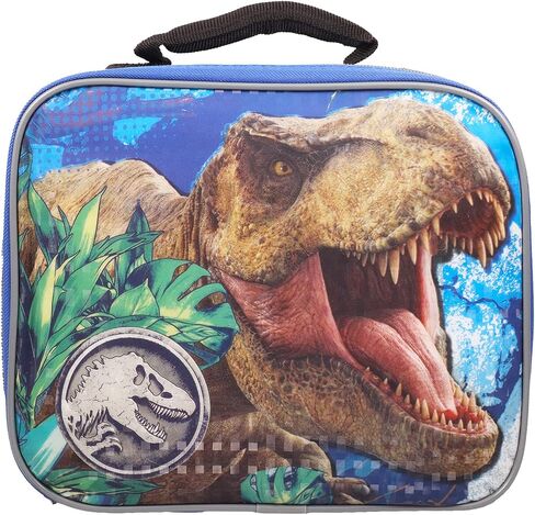 حقيبة ظهر Fast Forward Jurassic مع صندوق غداء - حزمة مع حقيبة ظهر Jurassic World، وصندوق غداء Jurassic Park، وحقيبة مياه، وملصقات الديناصورات، والمزيد | حقيبة ظهر تي ريكس مع صندوق غداء in Saudi Arabia