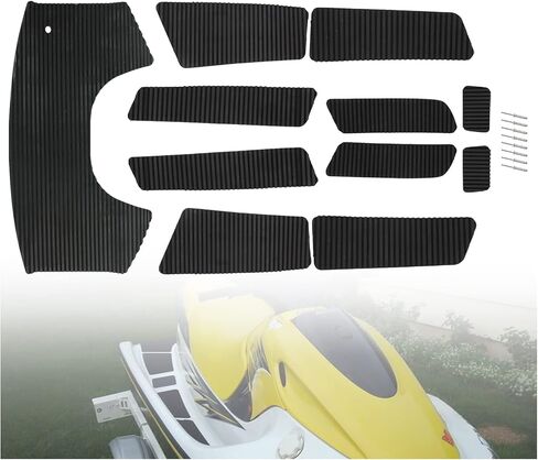 LOSTAR Traction Mats Foot Pads For Yamaha 1997-2000 WaveRunner GP760, 1998-2000 GP800, 1997-1999 GP1200 in Saudi Arabia