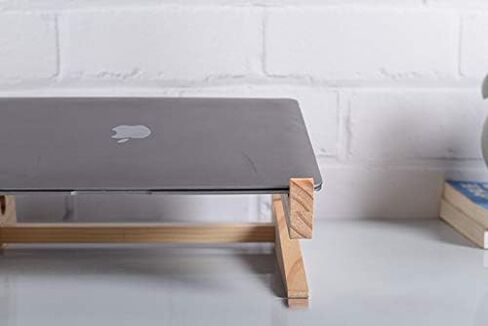 حامل كمبيوتر محمول خشبي (حامل كمبيوتر محمول مقاس 11 إلى 17 بوصة) in Kuwait