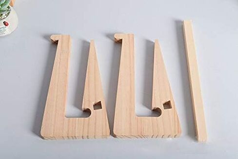 حامل كمبيوتر محمول خشبي (حامل كمبيوتر محمول مقاس 11 إلى 17 بوصة) in Kuwait