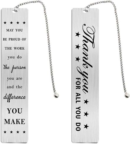 Jzxwan Coworker Thank You Gifts for Men Women, May You Be Proud of The Work You Do Bookmark, Thanks for All You Do Gifts for Employees Staff Colleague, Farewell Going Away Gifts for Co-Worker in Saudi Arabia