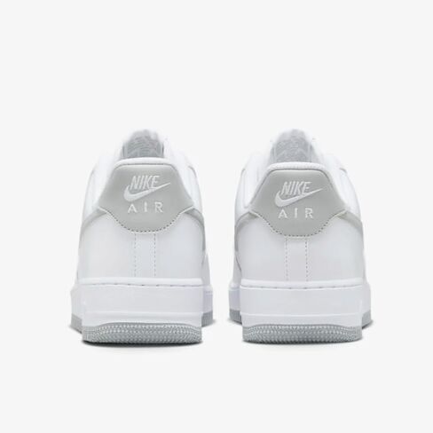 Nike Air Force 1 '07 Men's Shoes (FJ4146-100,White/LT Smoke Grey-White) Size 11.5 in Saudi Arabia