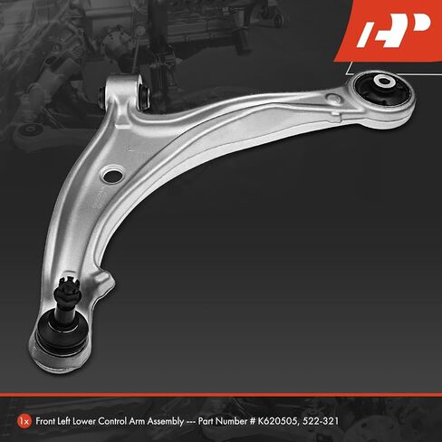 A-Premium Front Left Lower Control Arm, with Ball Joint & Bushing, Compatible with Honda Odyssey 2005-2010 in Saudi Arabia