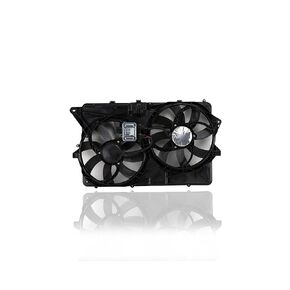 Dual Radiator and Condenser Fan Assembly - Cooling Direct Compatible/Replacement for FO3115192 09-09 Ford Flex 3.5L