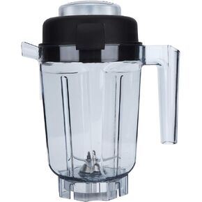 Blender Container, Transparent Food Blender Container With Blade Lid Replacement Accessories Fit for Vitamix Container 32oz, Compatible for C Series Blender And for G‑Series Blenders