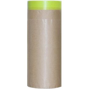 Masking Paper for Painting,Tape and Drape Painters Paper,Automotive Paint Paper Roll with Tape,6/12/18 x 50 feet 3 Assorted Paint Masking Paper for Car and Auto Body