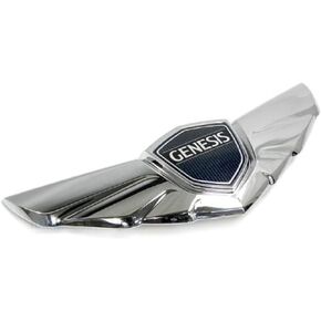 Hyundai Motors Genuine New Front Wing Hood Bonnet Emblem 18.4cm(7.2") 1-pc For 2011 2012 2013 Hyundai Genesis Sedan