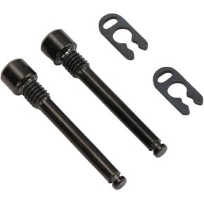 Mountain Bike Disc Brake Screw 2PCS Alloy Screw for XT and Other Oil Discs with Threaded Pins(Black)