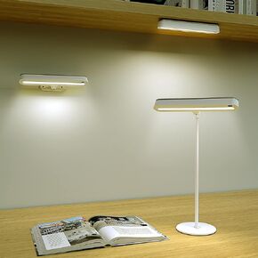 مصباح مكتب، مصباح LED خافت بالكامل، مغناطيسي، قابل لإعادة الشحن، للعناية بالعين، قابل للتعديل 180 درجة، شحن USB، مصباح للمكتب المنزلي، هدية جامعية لطلاب المدارس in Kuwait