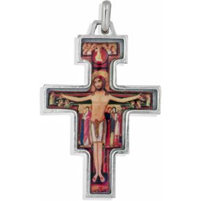 1.5" San Damiano Crucifix Pendant