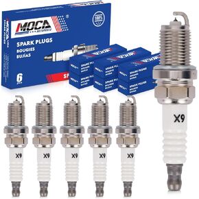 MOCA SP546 Pack of 4 Spark Plugs fits For Ford 2005-2008 Expedition 5.4L, 2004-2008 F150 5.4L, 2005-2008 F250 Super Duty 5.4L 6.8L, For Lincoln 2006-2008 Mark LT 5.4L