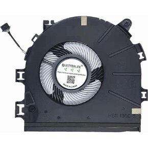 Replacement New Laptop CPU Cooling Fan for HP EliteBook 850 G7 850G7 855 G7 855G7 ZBook Firefly 15 G7 Series M05261-001 EG75050S1-1C020-S9A 6033B0078301 DC5V 0.45A Fan
