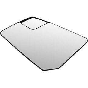 DNA Motoring OEM-MG-0515 Factory Style Left Side View Mirror+Spotter Glass Lens Plate Compatible with 09-17 Traverse / 09-16 Acadia / 17Acadia Limited